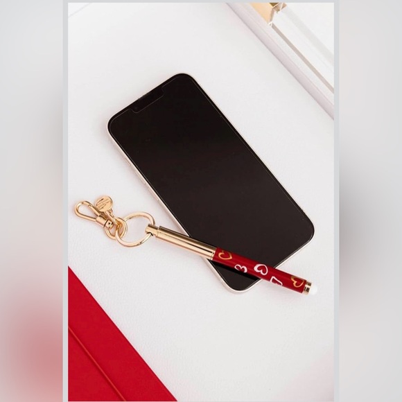 Kate Spade HEARTS Pen Key Fob - Picture 2 of 5